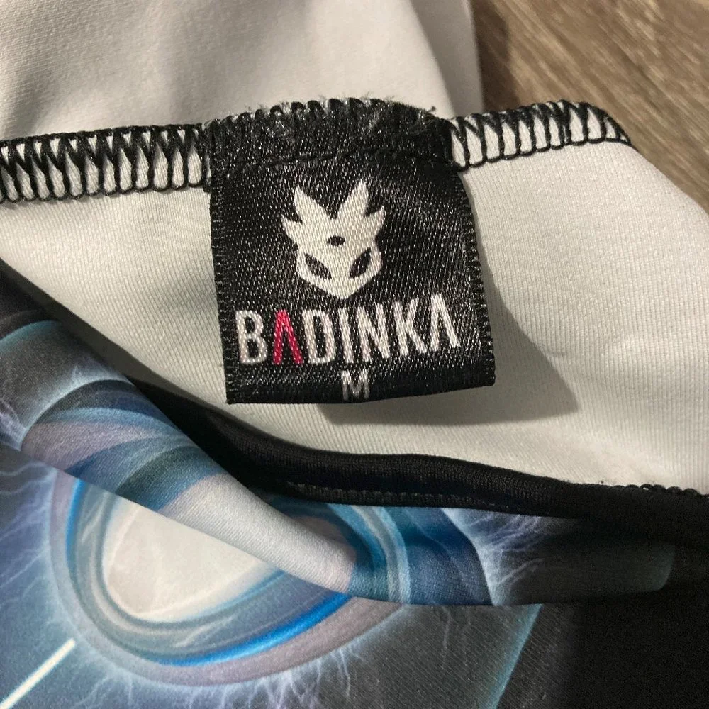 Badinka Futuristic Cyberpunk Mech Robot Crop Tank Top - Picture 8 of 10